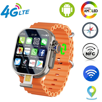 Ultra 1.9inch Full Touch Display Magnetic Charging Smartwatch